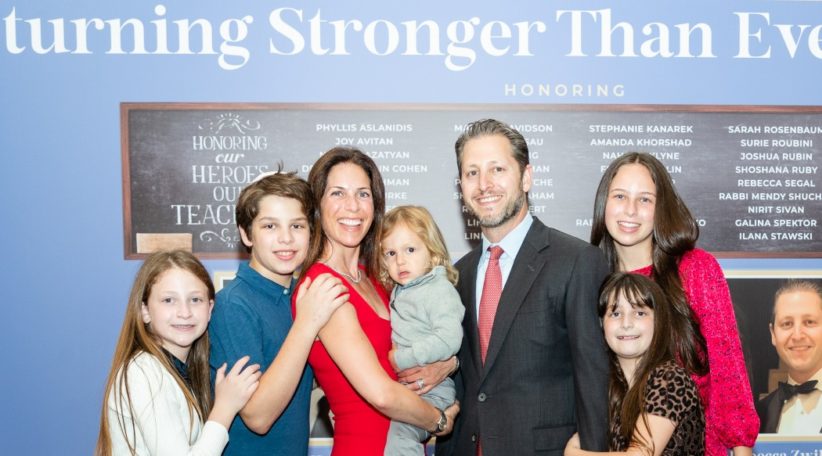 Zwillinger family at annual dinner
