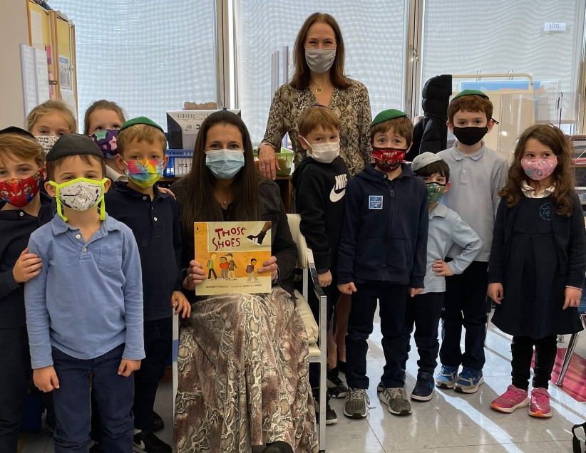 Mrs. Feldman and students